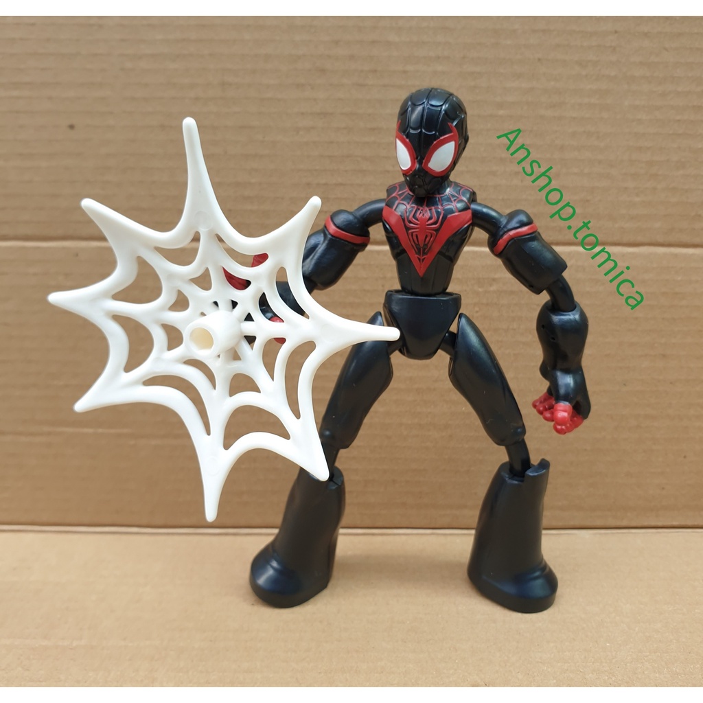 Đồ chơi mô hình Siêu anh hùng phiên bản Bend and Flex  hàng Hasbro - Mỹ  Miles Morales