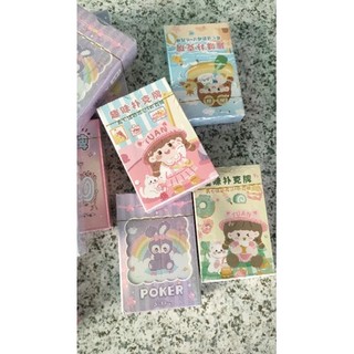 5 bộ bài tây 52 lá hoạt hình cute