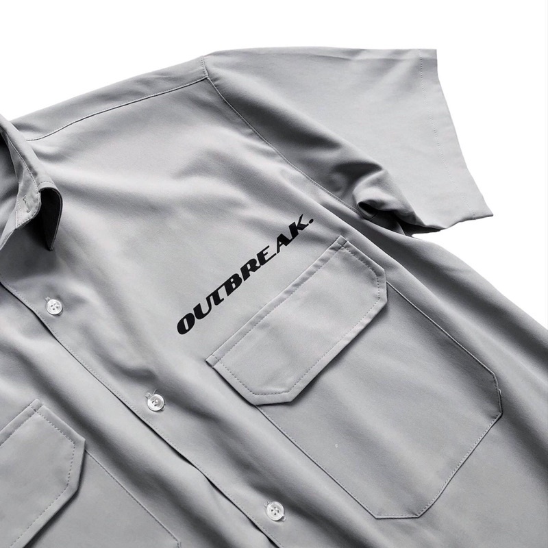 OUTBREAK - ÁO SƠMI TÚI HỘP *BUNO POCKET SHIRT*