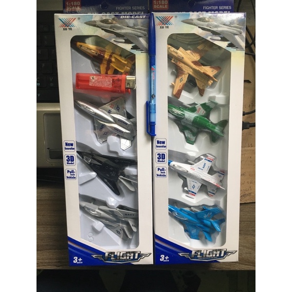 BỘ MÁY BAY MÔ HÌNH KIM LOẠI MÁY BAY CHIẾN ĐẤU CHẠY ĐÀ