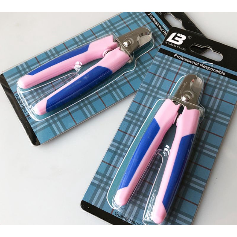 Kìm cắt móng LB cho chó mèo có lò xo và đầu cắt khỏe hạn chế vỡ móng cho thú cưng - OmonPet