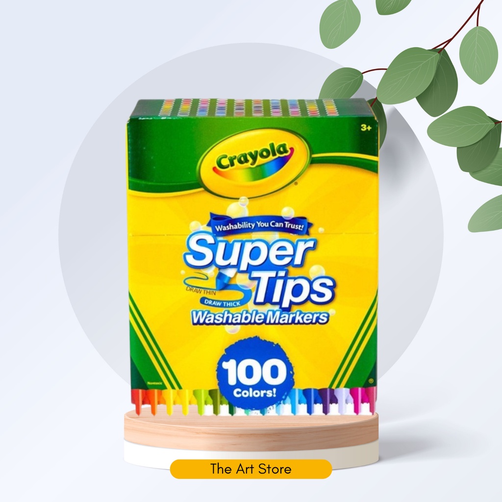 Bút lông 100 màu CRAYOLA Supertip 585100