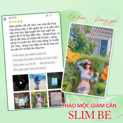 Viên uống giảm cân thảo mộc slim be hộp 30 viên, hỗ trợ giảm béo - ảnh sản phẩm 5