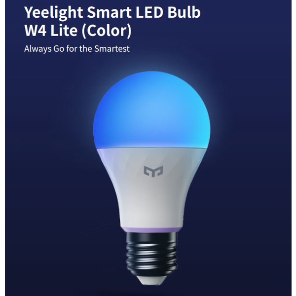 Bóng đèn Led thông minh Yeelight Bulb W4 Lite 9W/1SE 6W - RGB 16 triệu màu - Hỗ trợ Homekit, Razer Chroma