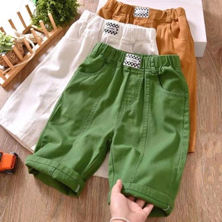 Quần Short Cotton Nguyên Chất Phong Cách Mới 2022 Dễ Phối Đồ Cho Bé Trai