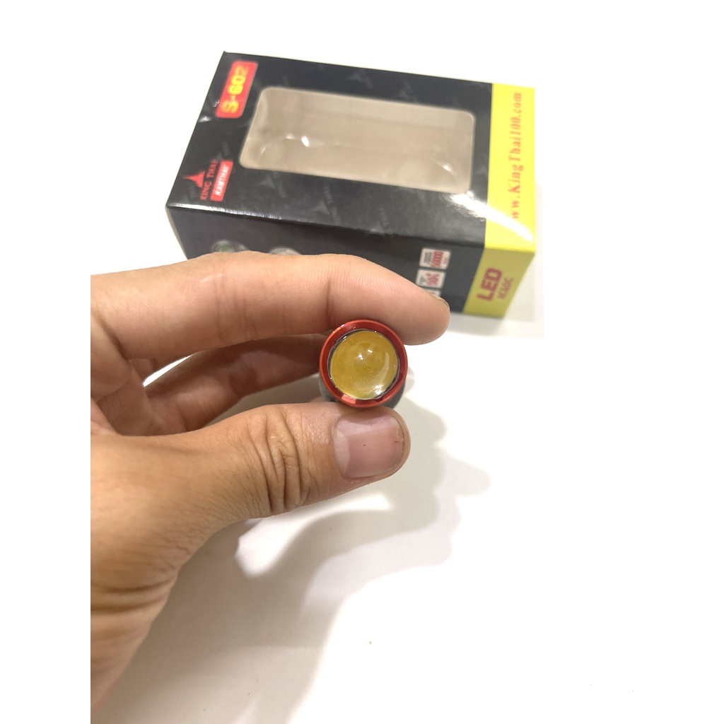 Đèn Led KingThai Chân M5 2 Màu Cos Vàng pha Trắng Siêu Sáng
