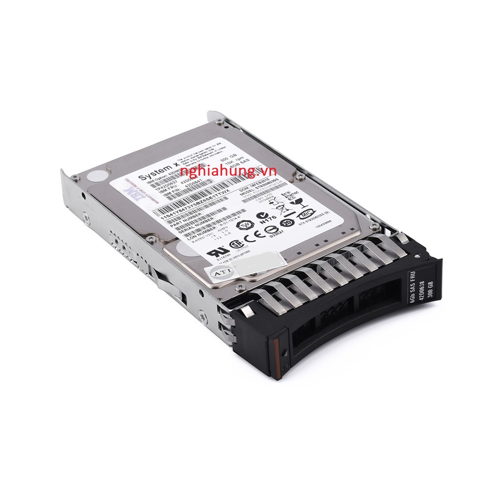 Ổ cứng HDD IBM 600GB SAS 2.5'' 10k 6Gbps SFF Hot Plug. P/N: 90Y8876, 49Y2003, 90Y8872
