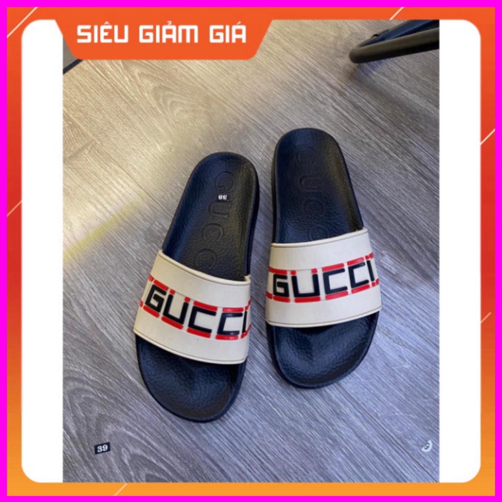 Dép Thời Trang Quai Ngang Nam Cao Cấp GUCCI Bản Đế Super Free Ship Xmenshop
