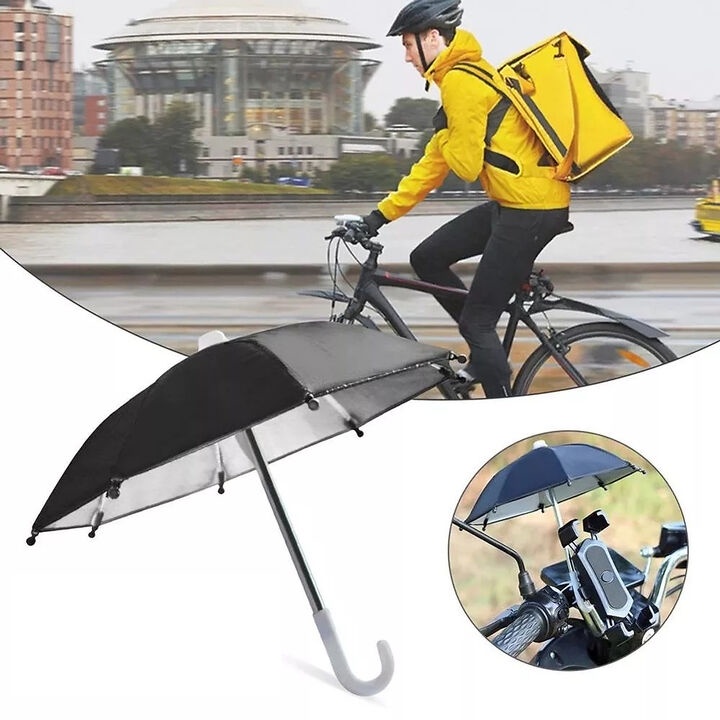 Ô Dù Mini, Dù Nhỏ Che Mưa, Che Nắng Gắn Xe Máy Chạy Grab Công Nghệ