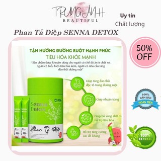 Phan tả diệp Senna Detox mptrunganh Phan tả diệp Dr Lacir chính hãng giúp đào thải độc tố giảm cân giảm mụn nám sạm 300g