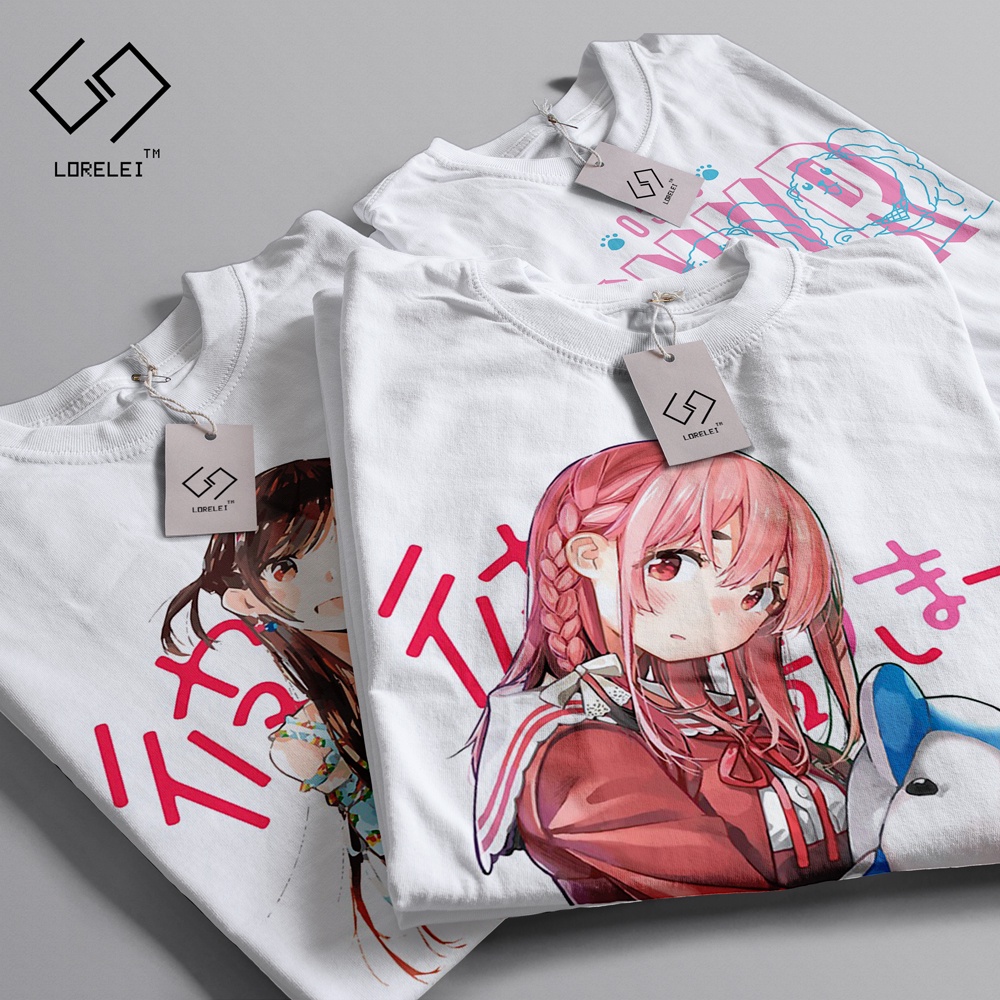 Áo thun Rent A Girlfriend Ruka Color ngắn tay