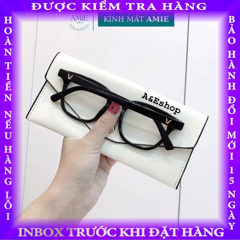 Gọng kính cận Southside chữ V A&Eeyewear mắt vuông chất liệu nhựa thời trang nam nữ đẹp SST 3331 toyenlinh