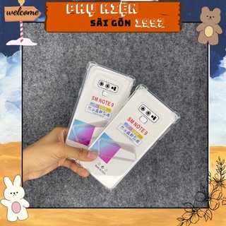 Ốp lưng Samsung Galaxy Note 8, Note 9, Note 10 Pro, S8, S8 Plus, S9, S10 Plus... nhựa dẻo chống sốc- Trong suốt