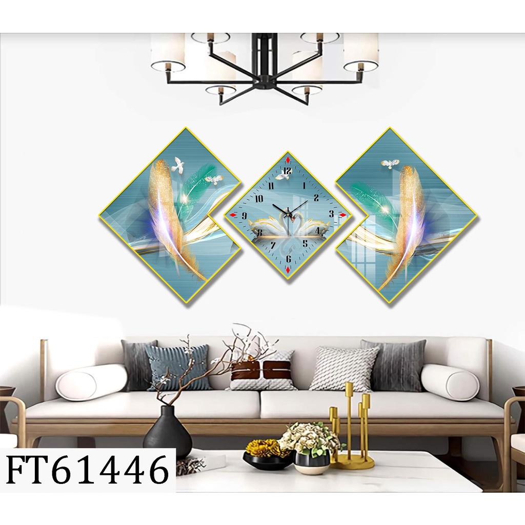 Tranh Tráng Gương Đối Xứng  - Simple House, Treo Tường/Trang Trí Phòng Khách, Decor Phòng Làm Việc/ Phòng Ngủ