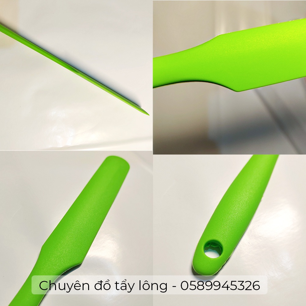 Que quét sáp silicon siêu bền, que wax lông tái sử dụng dễ dàng vệ sinh