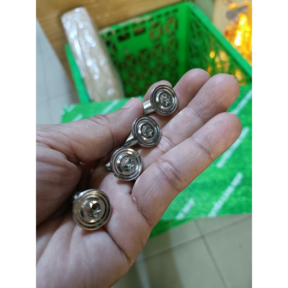 Óc bắt đĩa inox 304 cho xe máy