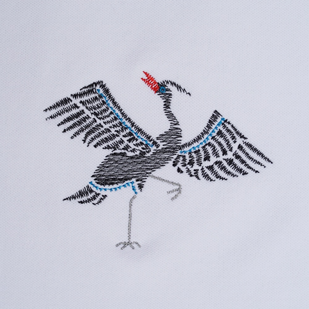 Áo Thun Polo Big Size MYO Thêu Hình Hạc P014