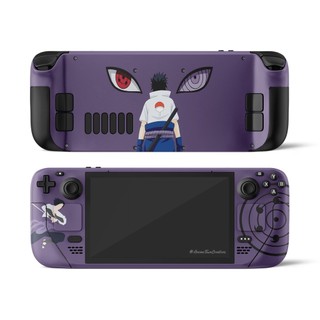 Skin dán Steam Deck mẫu Sasuke Purple