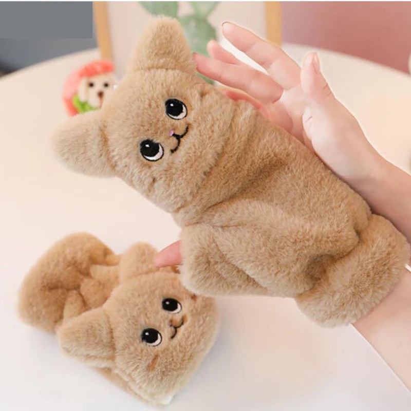 Nhẫn Đeo Ngón Tay Thiết Kế Hình Mèo Dễ Thương Cho Nữ ruiyan