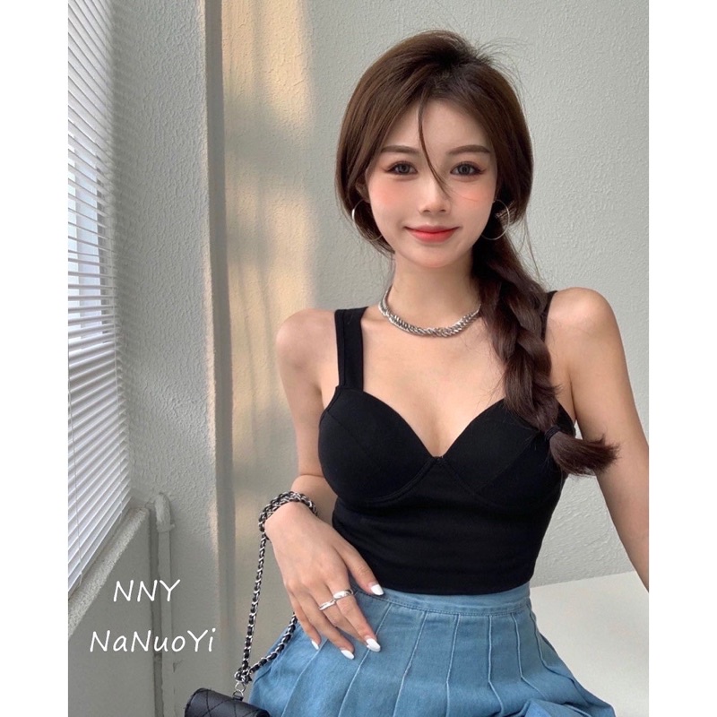 Áo Bra 2 Dây Bản To Sexy Mẫu Mới Siêu Hot V22