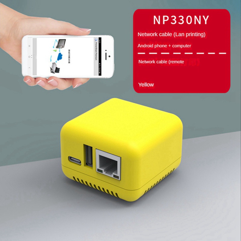 1 Bộ Máy In Mạng Mini NP330 (Phiên Bản In Hình Đám Mây)