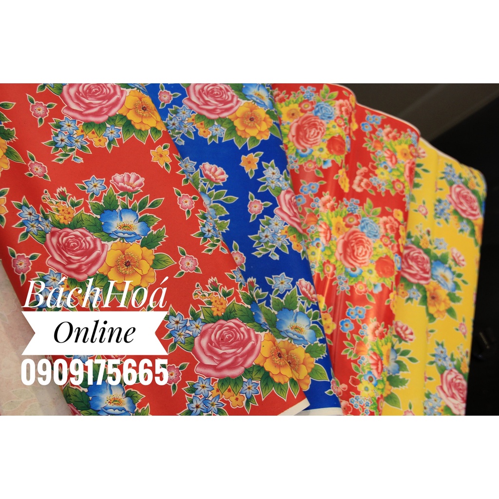 Giấy đỏ tết, mẫu hoa dùng để gói quà, chậu cây 55x65cm