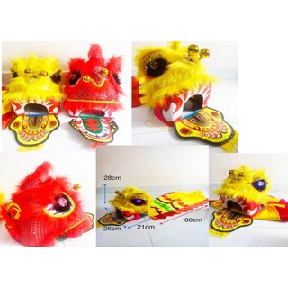 Đầu lân trẻ em, đầu lân mini trưng tủ, đầu múa lân trẻ em trống, đầu ông địa