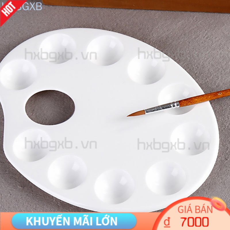 Bảng Pha Màu Vẽ 10 Màu Sắc Tiện Dụng Cho Học Sinh