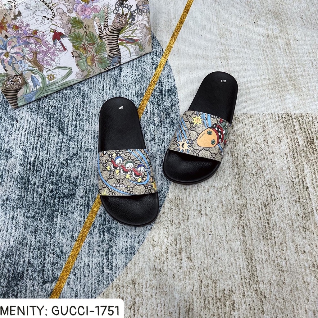 Dép nam gucci LOVE , Dép quai ngang nam nữ siêu hót