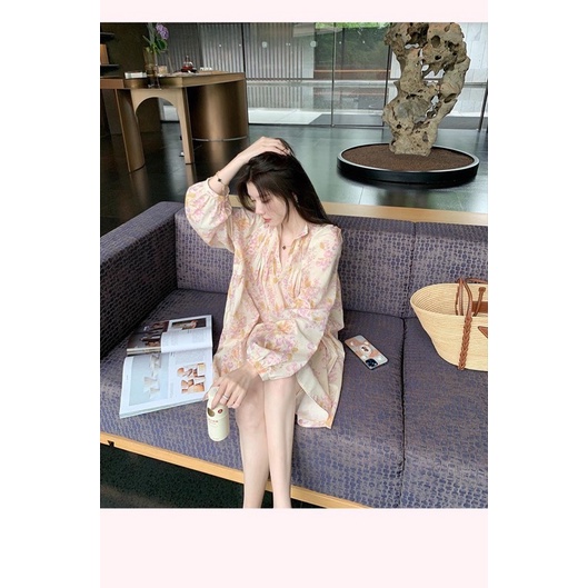 Đầm dập ly hoa phong cách tiểu thư thời trang nữ  hera MSP Z4