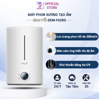 Máy phun sương tạo ẩm deerma dem-f628s dung tích 5l cao cấp khuếch tán rộng
