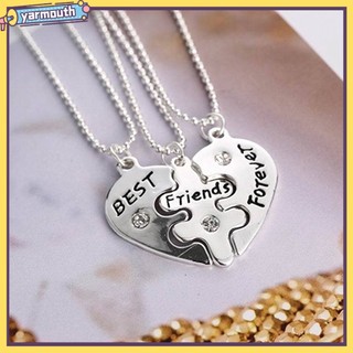 Set 3 Vòng cổ Chữ Best Friends Forever