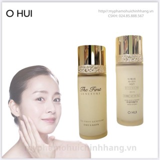 Mua 5 tặng 1 - Sữa dưỡng tái sinh da Ohui The First Geniture Emulsion 20ml - công ty chính hãng cao cấp Hàn Quốc
