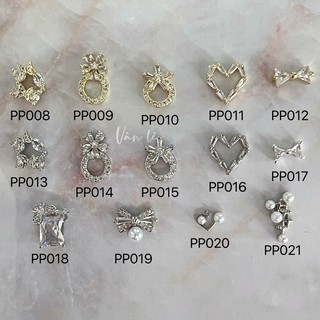 Charm đá cao cấp gắn móng tay nail