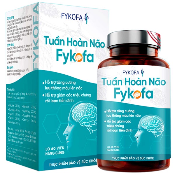Tuần hoàn não Fykofa, hỗ trợ tăng cường lưu thông máu lên não