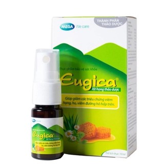 XỊT HỌNG THẢO DƯỢC EUGICA 10ML
