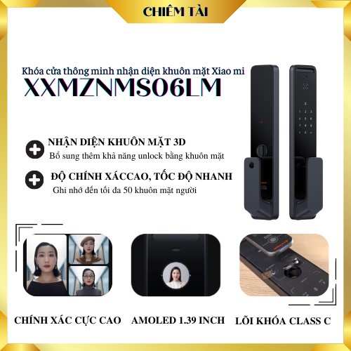 Khóa cửa thông minh nhận diện khuôn mặt Xiaomi X XMZNMS06LM