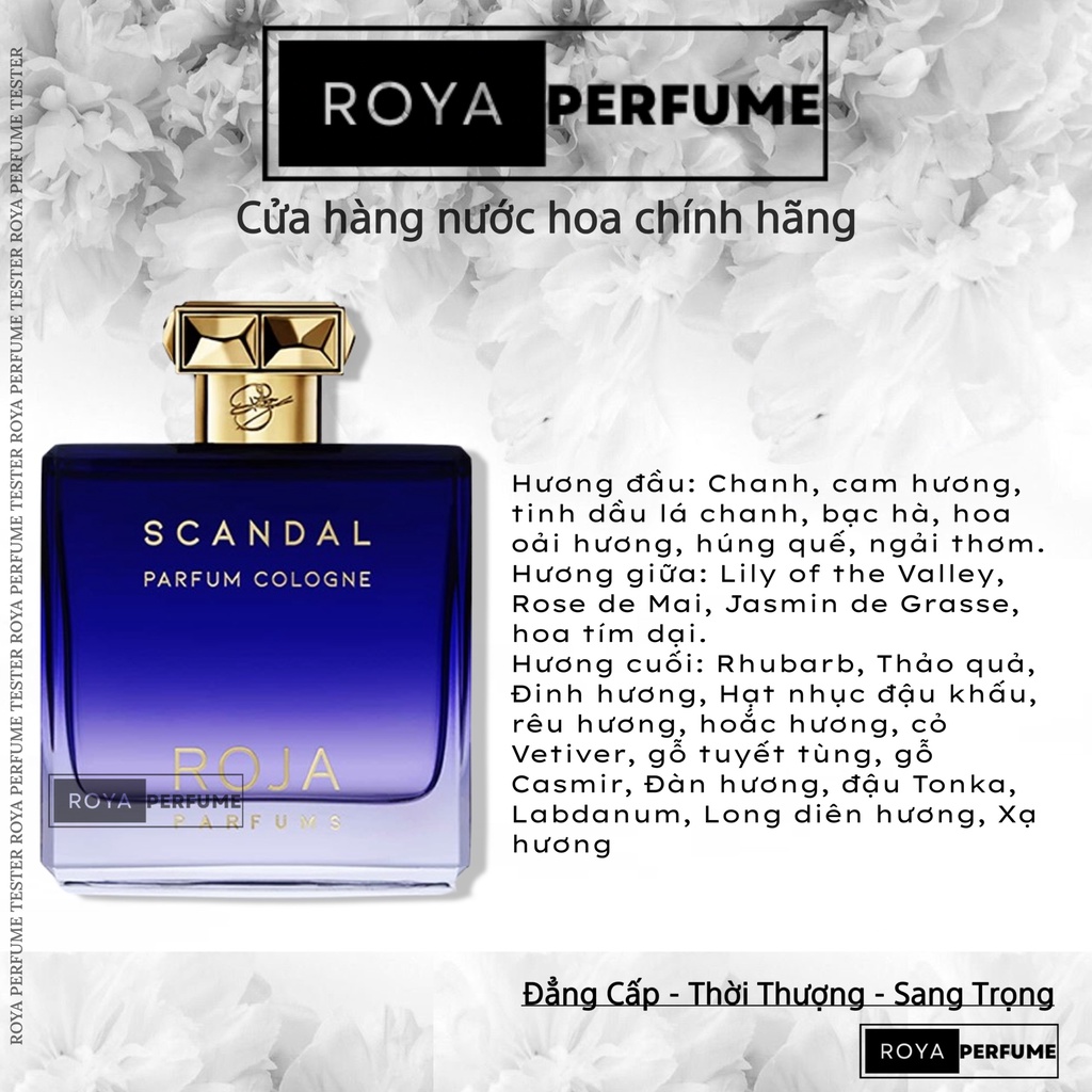 -𝑹𝑶𝑱𝑨- Nước hoa Roja Scandal Pour Femme Parfum Cologne -𝑹𝑶𝑱𝑨-