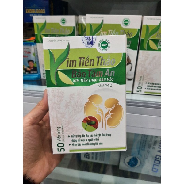 Kim tien thảo bảo tâm an hộp 50 viên