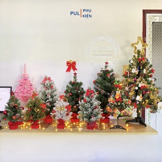 Cây thông noel mini, cây thông noel để bàn, Merry Christmas, Cây thông trang trí giáng sinh, quà noel