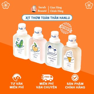 Nước hoa nam nữ hương đào - nước hoa mùi nhẹ - nước hoa nu thơm lâu - Sarah Beaute