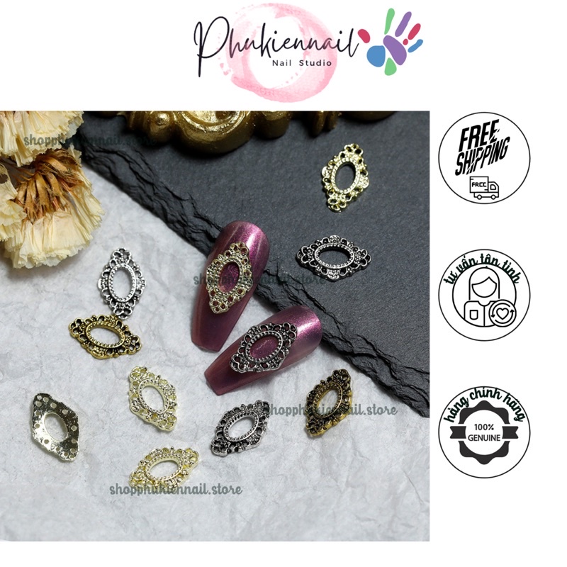 Charm khung ảnh kim loại mạ màu Cao Cấp hot trend siêu đẹp