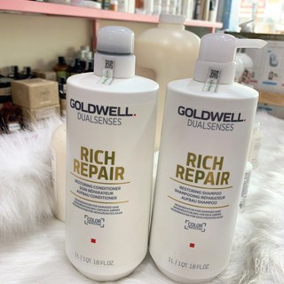 Dầu gội xả phục hồi goldwell rich repair 1000ml chính hãng