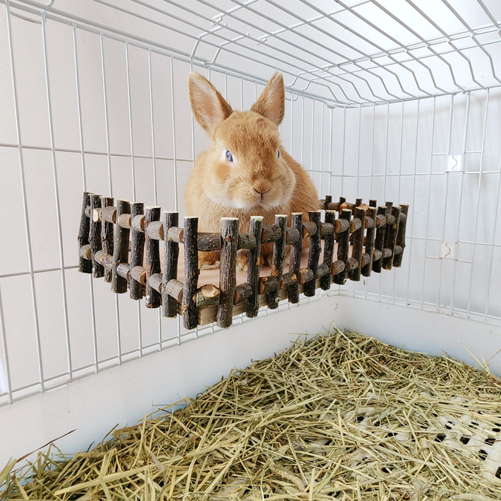 [Hàng Sẵn] Hamster Climb Platform Nền tảng chơi tự nhiên đa năng cho Chinchillas Rabbits Dutch Pigs【Wyoming060】