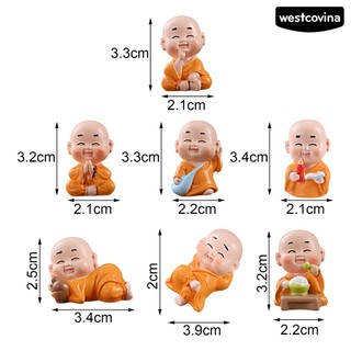 [WEST]⚘Tượng Chú Tiểu Trang Trí Thủ Công