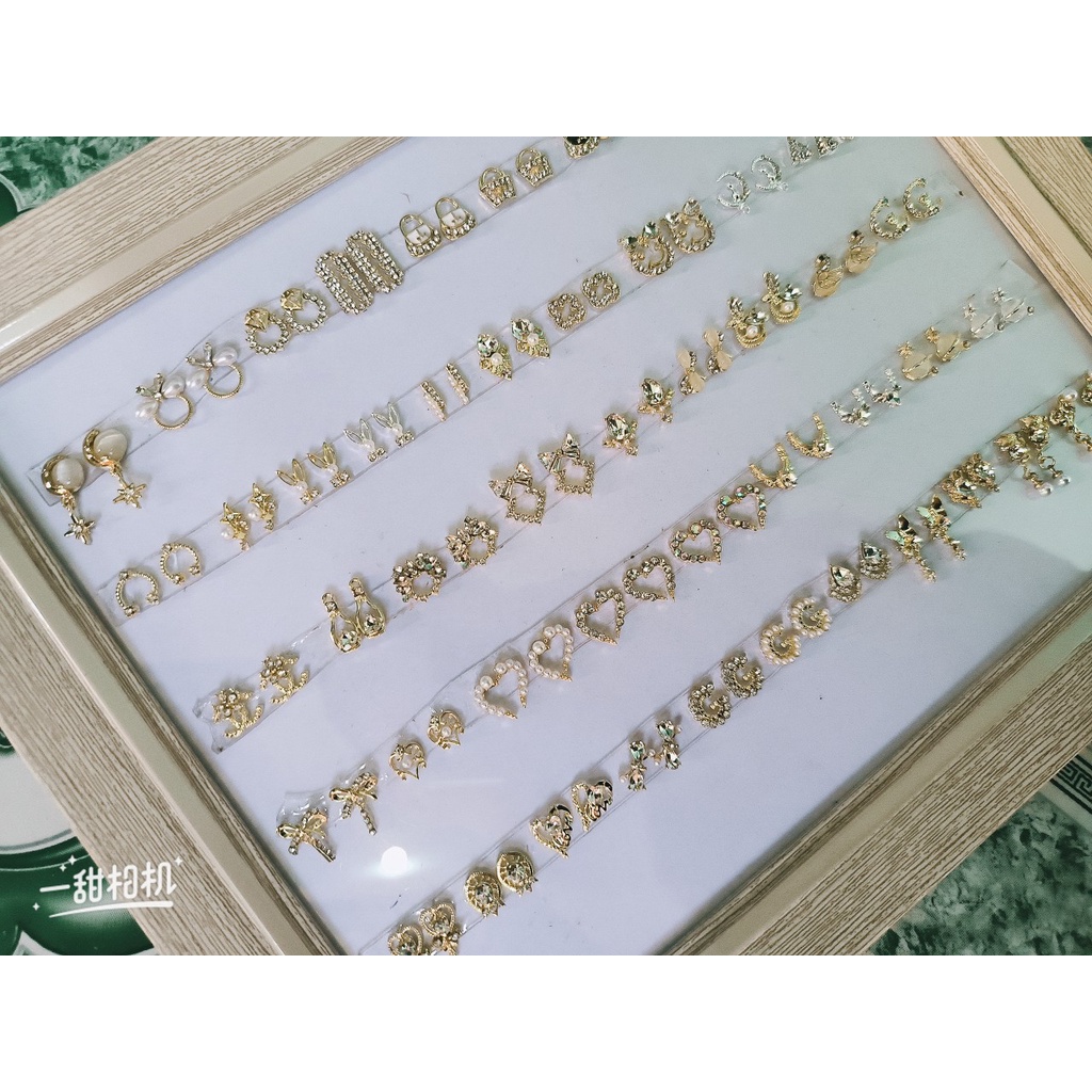 Charm gắn trang trí móng tay bảng B2 50 charm chọn lẻ mẫu