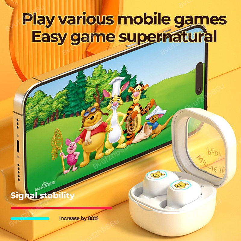 Tai Nghe Bluetooth Không Dây Disney LF220 TWS V5.2 Âm Thanh Hifi Micro Đàm Thoại Chống Nước Chống Ồn
