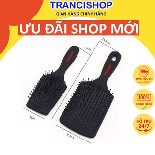 Lược gỡ rối dạng bàn chải tony&guy chuyên dụng làm tóc chính hãng sẵn 2 size to nhỏ tranci