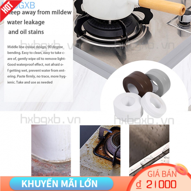 Băng Dính Pvc Chống Thấm Nước Cho Nhà Tắm / Nhà Bếp