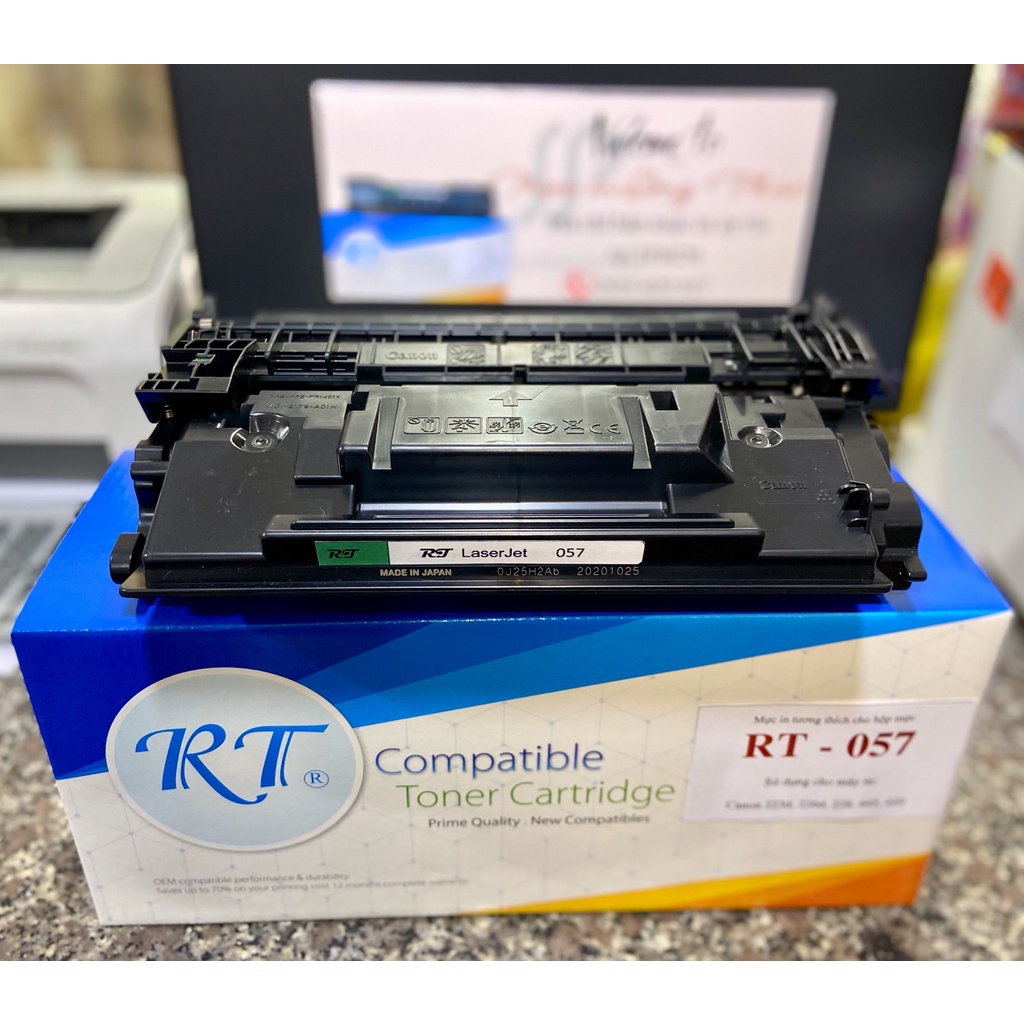 Hộp mực RT 057 có chip  Ca.non LBP 223dw, 226dw, 227dw, 228x, 443dw, 445dw, 448dw, 449x